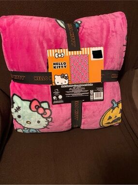 Hello Kitty hot pink Frankie Frankenstein blanket